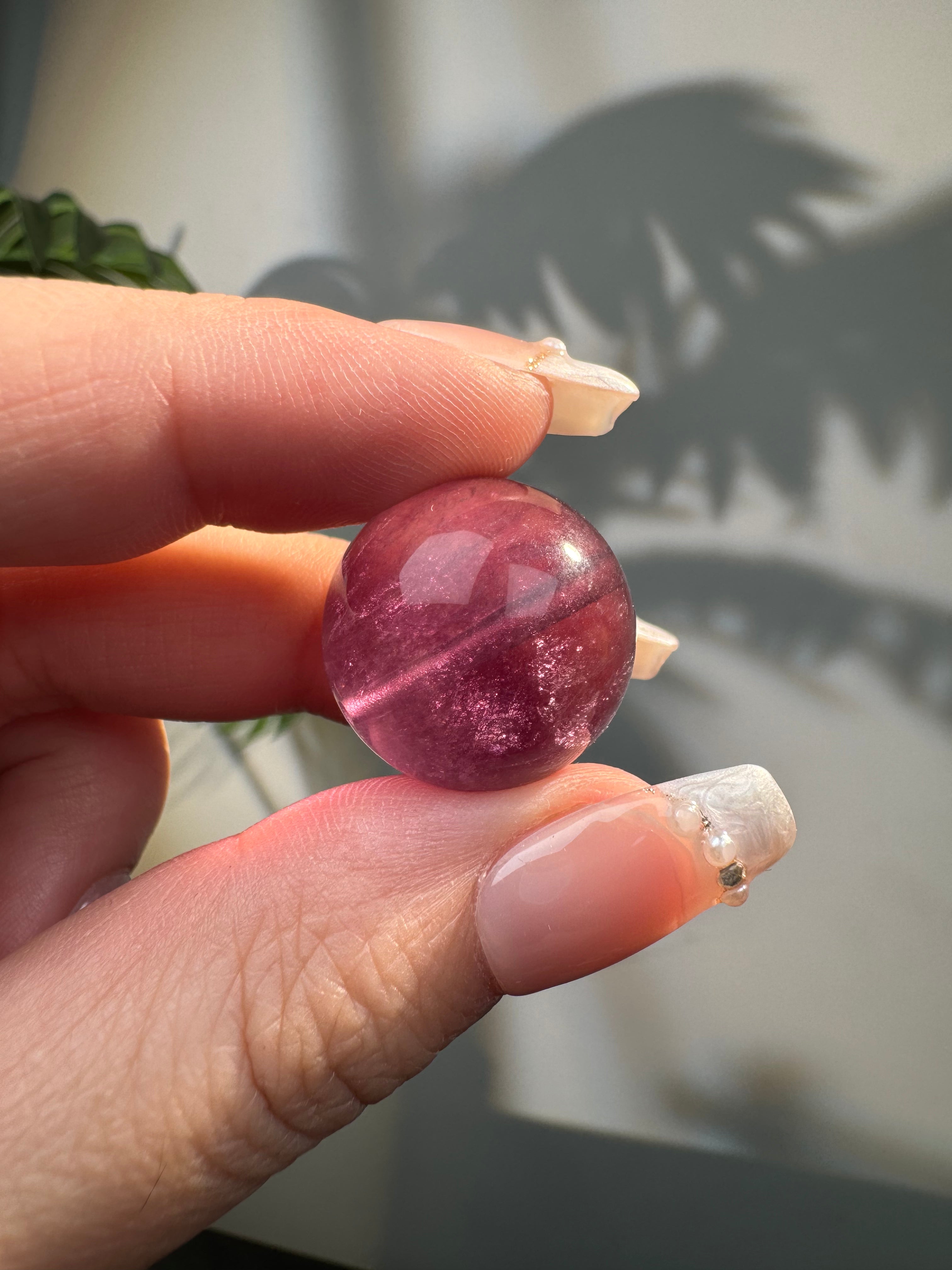 Fluorite Beads 19mm ＋