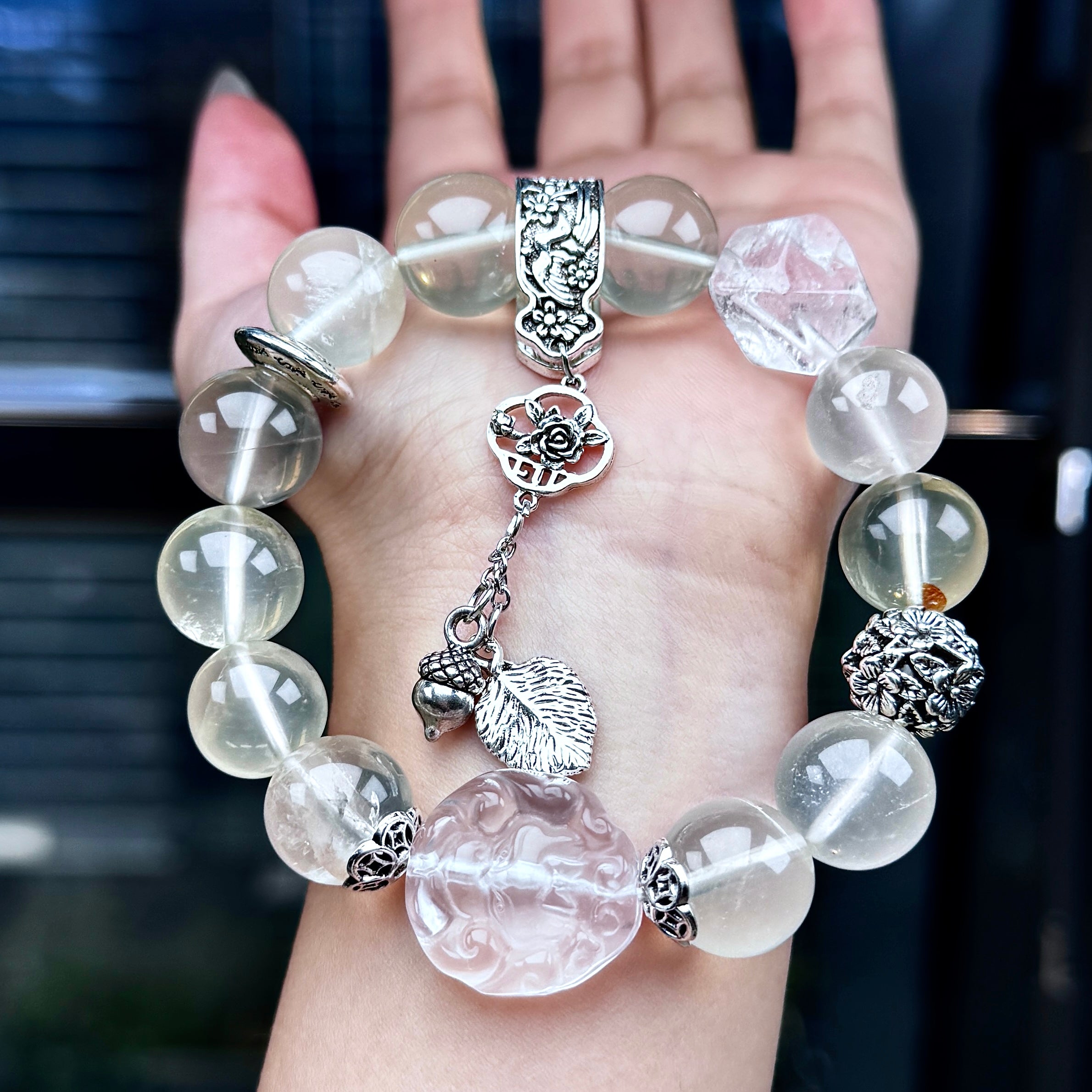 TGS DESIGN CLEAR QUARTZ+CITRINE