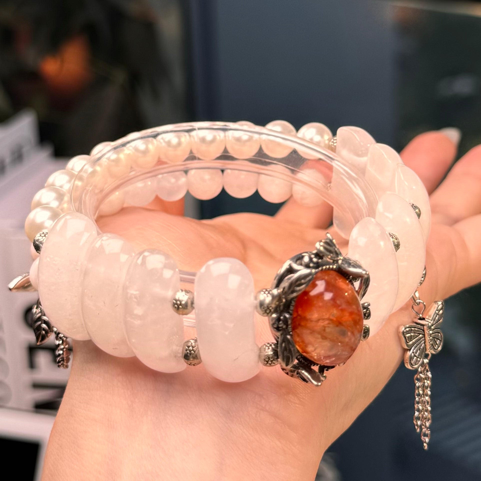 TGS DESIGN CLEAR QUARTZ+FIRE QUARTZ